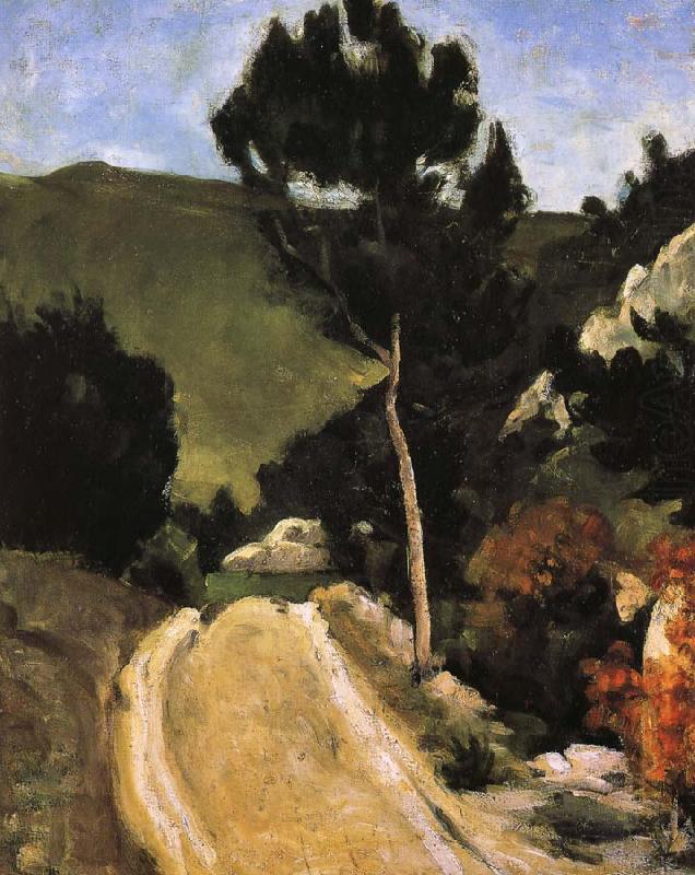 Paul Cezanne road Provence china oil painting image